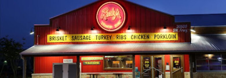 Rudy’s Country Store” and Bar-B-Q”