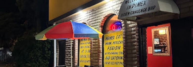 IndiMex eats indian restaurant