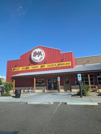 Rudy’s Country Store” and Bar-B-Q”