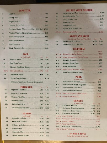 Vianna Yang’s Chinese Cuisine