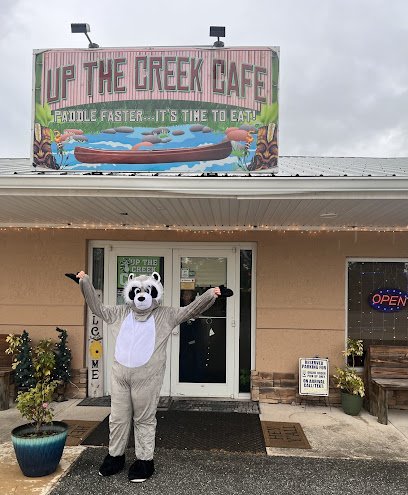 Up The Creek Cafe- Breakfast all day Wed-Fri Open @ 6a ~Sat @ 7a ~Sun 8a 3 min off I-10